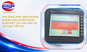 HMI Sáng Màn Hình Nhưng Không Điều Khiển Được: Phân Biệt Lỗi Cảm Ứng Và Lỗi Giao Tiếp PLC