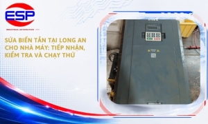 Sửa Biến Tần Tại Long An Cho Nhà Máy: Tiếp Nhận, Kiểm Tra Và Chạy Thử