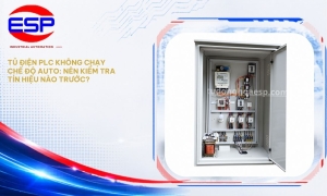 Tủ Điện PLC Không Chạy Chế Độ Auto: Nên Kiểm Tra Tín Hiệu Nào Trước?