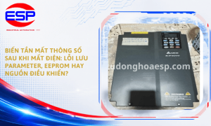 Biến Tần Mất Thông Số Sau Khi Mất Điện: Lỗi Lưu Parameter, EEPROM Hay Nguồn Điều Khiển?
