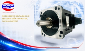 Motor Servo Delta Báo Lỗi Encoder: Kiểm Tra Motor, Cáp Hay Driver?