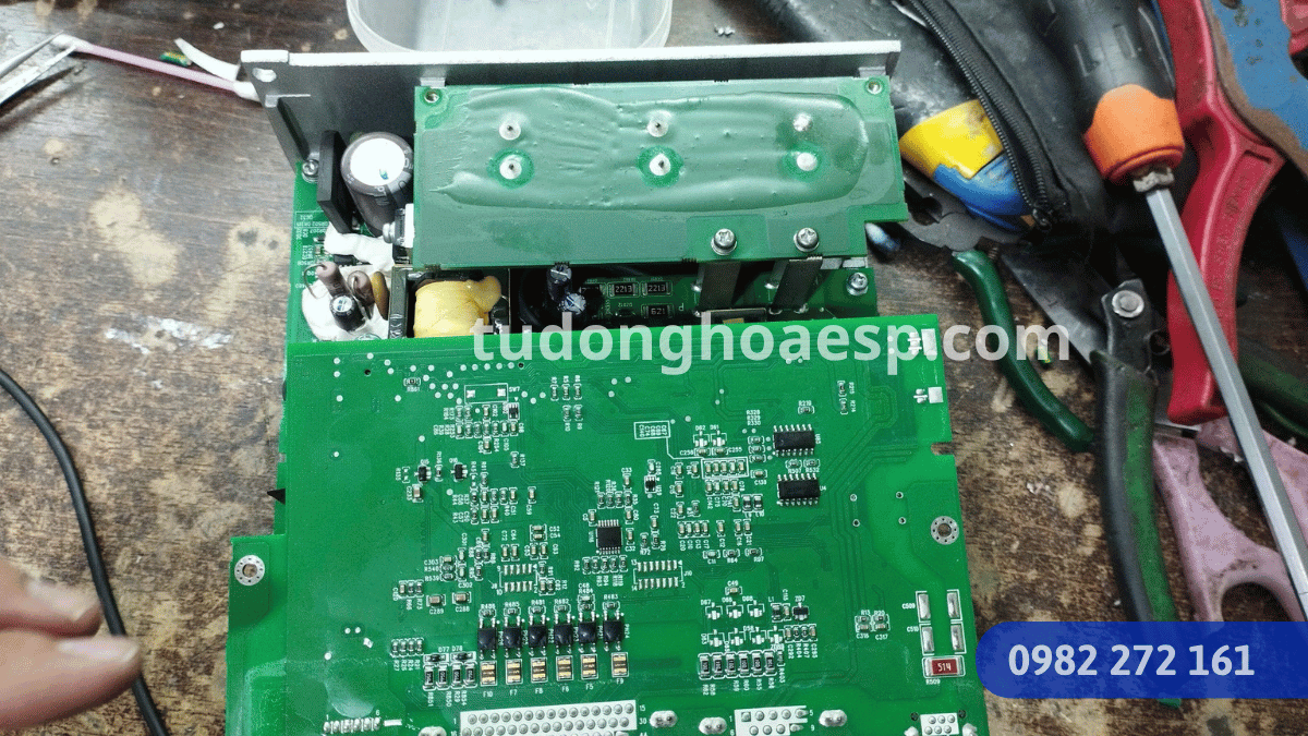 Sơ đồ hệ thống Servo Delta ASD-B2 Sơ đồ kết nối PLC Driver Servo Delta ASD-B2 motor và encoder