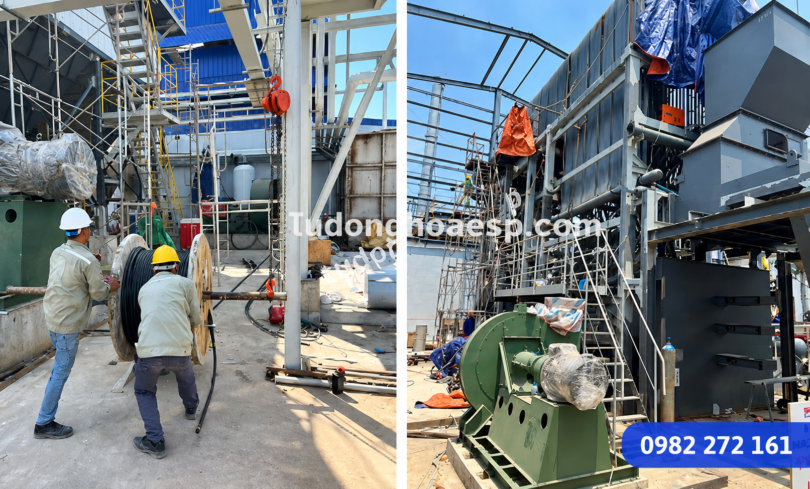 Lắp đặt hệ thống điện lò hơi 20 tấn Lắp đặt hệ thống điện lò hơi 20 tấn