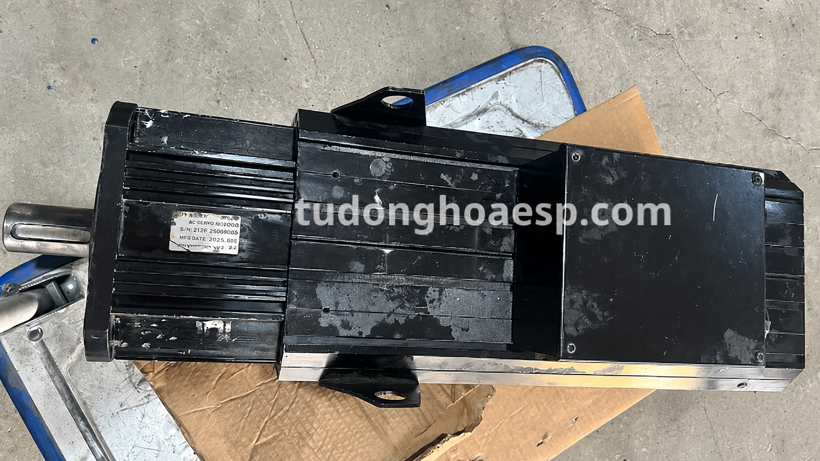 Motor servo Delta cần đối chiếu model trước khi ghép driver