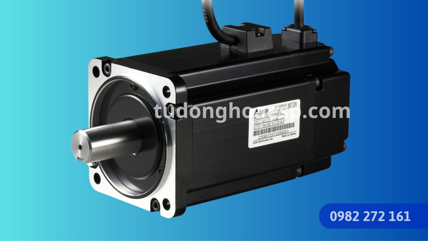 Motor Servo Delta dùng để đối chiếu model khi thay thế thiết bị đời cũ
