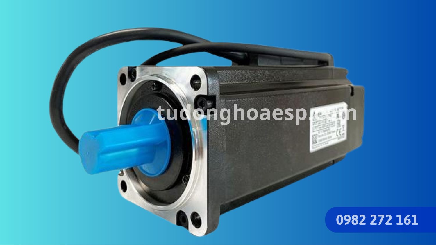 Motor Servo Delta tổng thể dùng để đối chiếu cấu hình có phanh và không phanh