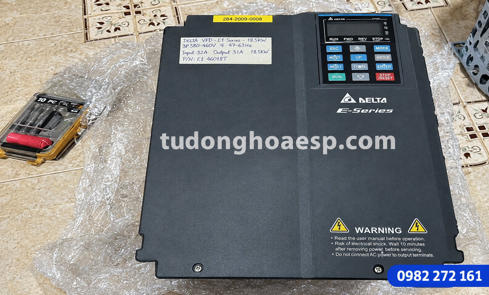 Biến tần Delta minh họa nhóm thiết bị truyền động cần tiêu chuẩn hóa theo ứng dụng