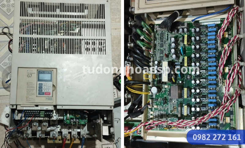 Quy trình 7 bước kiểm tra biến tần Varispeed G7 trước khi sửa chữa