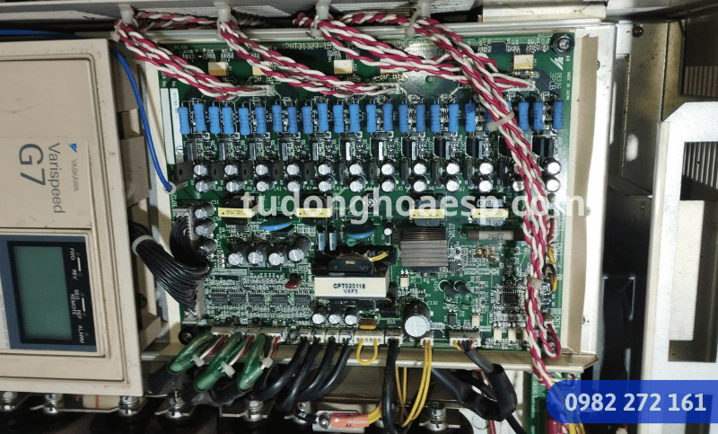 Bảo trì quạt và tản nhiệt biến tần Yaskawa G7