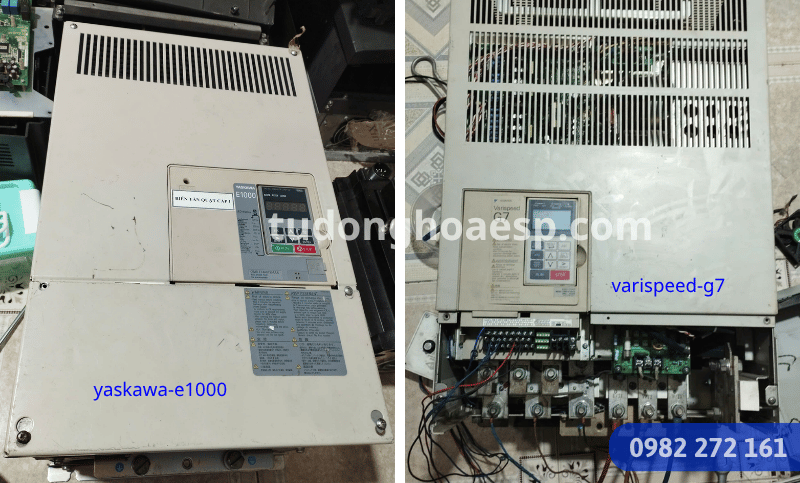 So sánh biến tần khởi động mềm hay servo trong nhà máy