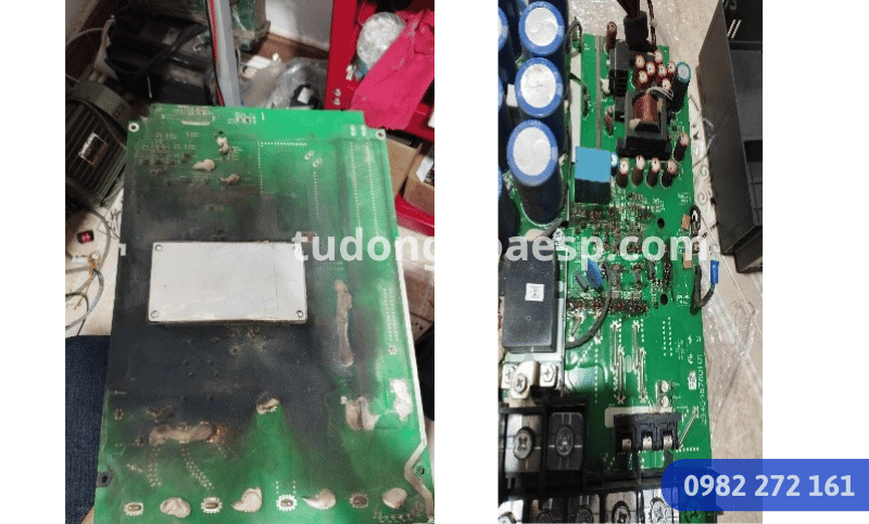 Kiểm tra bo công suất biến tần trong quá trình bảo trì thiết bị tự động hóa