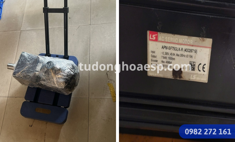 quy trình Sửa Motor Servo LS 